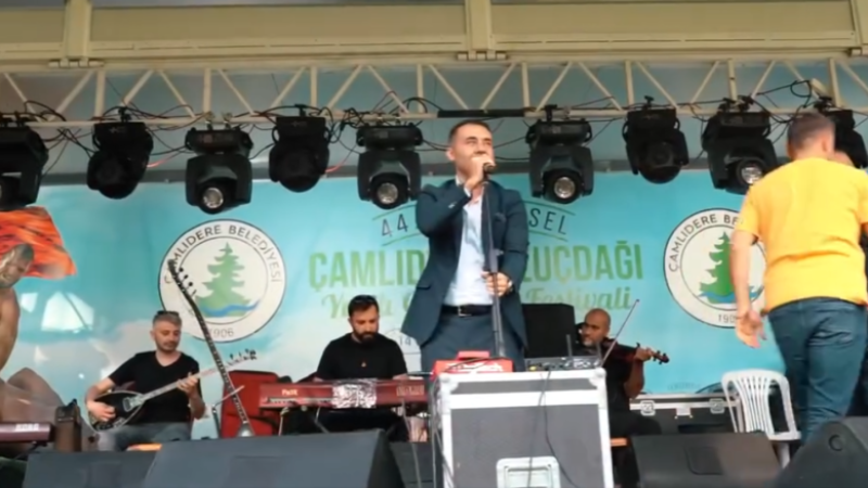 ÇAMLIDERE YAĞLI GÜREŞLERİ ALUÇDAĞI FESTİVALİ BAYRAM HAVASINDA GEÇTİ