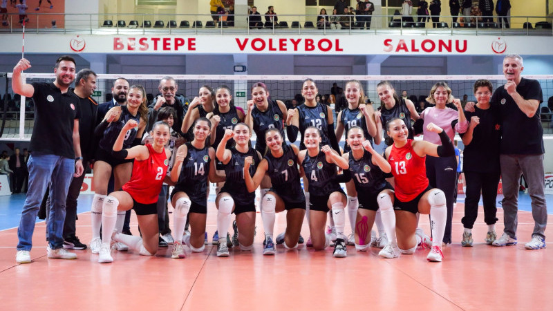 ETİMESGUT BELEDİYESİ VOLEYBOL TAKIMINDAN 3-0’LIK GALİBİYET
