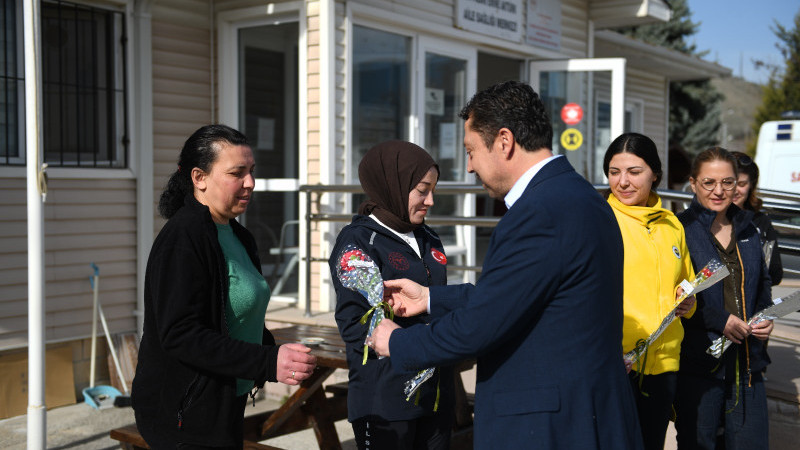 Beypazarı’nda Başkan Kasap Sağlık Çalışanlarını Unutmadı