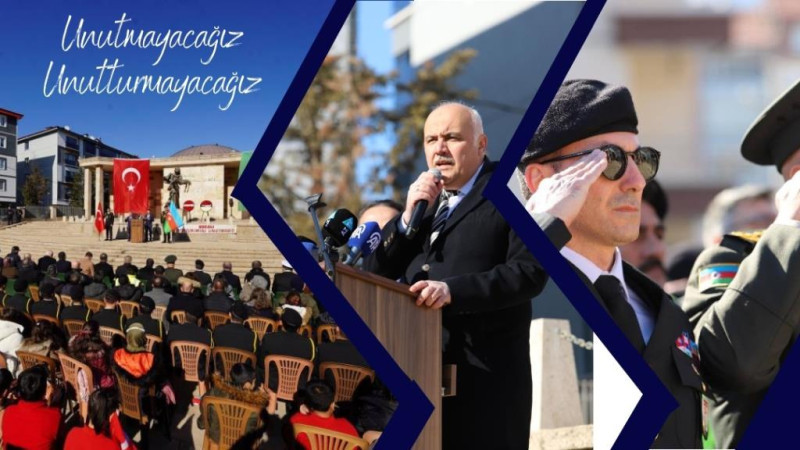 HOCALI ŞEHİTLERİ KIZILCAHAMAM’DA DUALARLA ANILDI