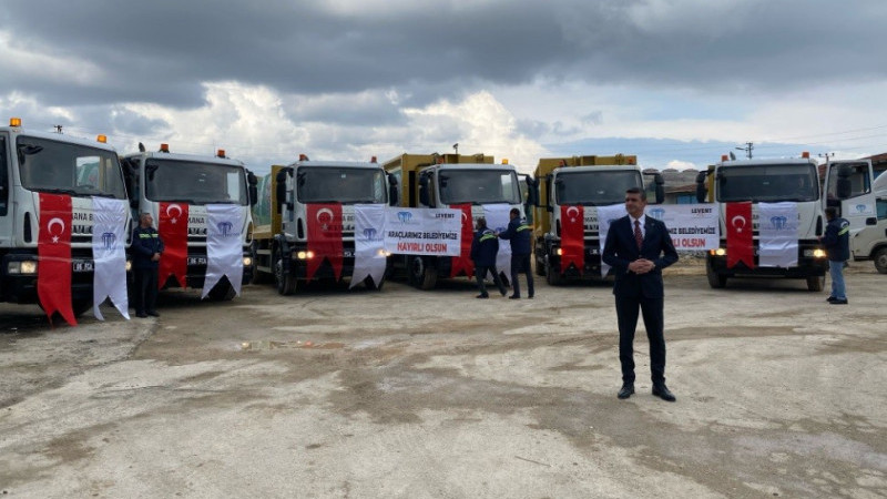 Yeni Çöp Kamyonları Filoya Katıldı