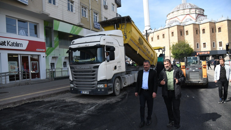 Pursaklar Belediyesi’nden Yol Yenileme Mesaisi