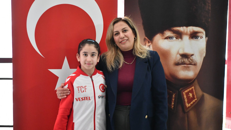 Mamak’ın Minik Cimnastikcisi Almanya Yolcusu