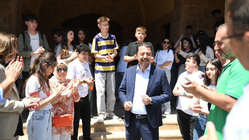 Başkan Kasap, İlçeye Gelen Öğrencilerle Beypazarı’nı Konuştu