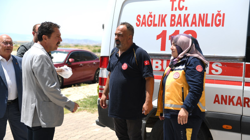 Başkan Kasap, Bayramlaşma Programına Devam Ediyor