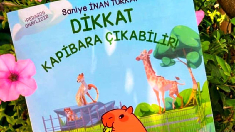 Türkiye’de İlk Ve Tek Yerli Çocuk Kitabı: Dikkat Kapibara Çıkabilir! 